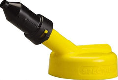 Trico - 4 Gal Capacity Polyethylene Oil Storage System - 1/2" Tip OD, 7" Straight Spout, Yellow - Makers Industrial Supply