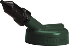 Trico - 4 Gal Capacity Polyethylene Oil Storage System - 1/4" Tip OD, 7" Straight Spout, Dark Green - Makers Industrial Supply