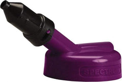 Trico - 4 Gal Capacity Polyethylene Oil Storage System - 1/2" Tip OD, 7" Straight Spout, Purple - Makers Industrial Supply