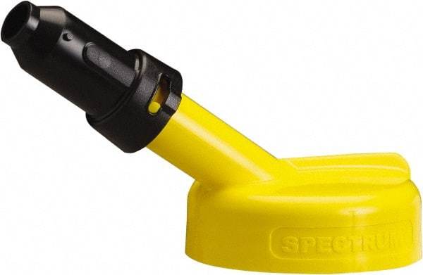 Trico - 4 Gal Capacity Polyethylene Oil Storage System - 1" Tip OD, 7" Straight Spout, Yellow - Makers Industrial Supply