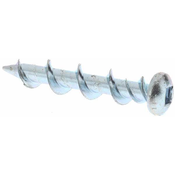 Value Collection - 1/4", 1-1/4" Length Under Head, Robertson Drive Pan Head, Steel Drywall Screws - Makers Industrial Supply