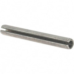 Value Collection - 7/32" Diam x 1-3/4" Long Slotted Spring Pin - Grade 1070-1090 Alloy Steel, Uncoated - Makers Industrial Supply