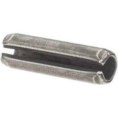 Value Collection - 7/32" Diam x 3/4" Long Slotted Spring Pin - Grade 1070-1090 Alloy Steel, Uncoated - Makers Industrial Supply