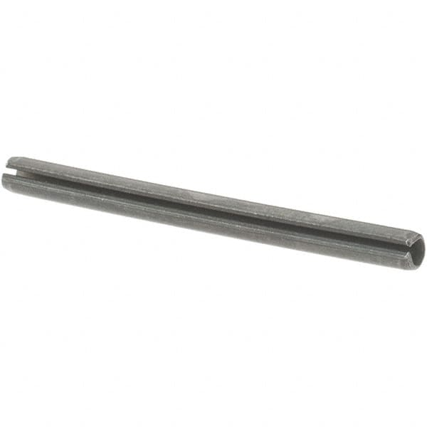 Value Collection - 5/64" Diam x 1" Long Slotted Spring Pin - Grade 1070-1090 Alloy Steel, Uncoated - Makers Industrial Supply