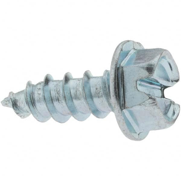 Value Collection - Sheet Metal Screws System of Measurement: Inch Head Type: Hex Washer - Makers Industrial Supply