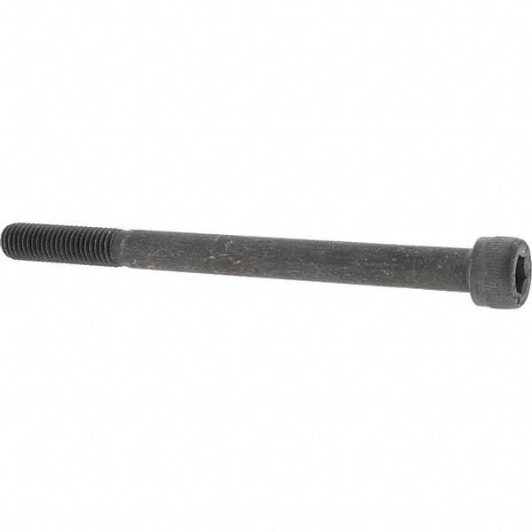 Value Collection - M10x1.50 Metric Coarse Hex Socket Drive, Socket Cap Screw - Grade 12.9 Alloy Steel, Black Oxide Finish, Partially Threaded, 130mm Length Under Head - Makers Industrial Supply