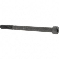 Value Collection - M10x1.50 Metric Coarse Hex Socket Drive, Socket Cap Screw - Grade 12.9 Alloy Steel, Black Oxide Finish, Partially Threaded, 130mm Length Under Head - Makers Industrial Supply