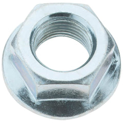 Value Collection - 1/2-20, 1.031" Flange Diam, Serrated Flange Nut - Grade Grade 2 Steel, Zinc-Plated Finish, 0.458" Flange Height - Makers Industrial Supply