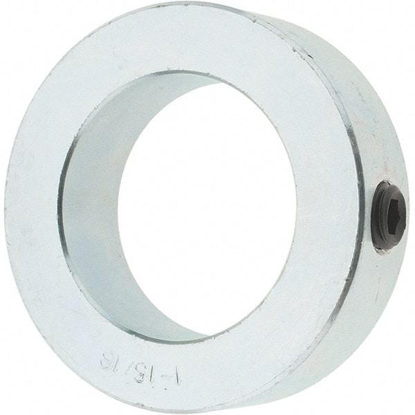 Value Collection - 1-15/16" Bore, Steel, Set Screw Shaft Collar - 3" Outside Diam, 7/8" Wide - Makers Industrial Supply