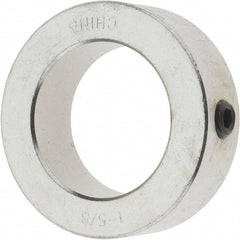 Value Collection - 1-5/8" Bore, Steel, Set Screw Shaft Collar - 2-1/2" Outside Diam, 13/16" Wide - Makers Industrial Supply