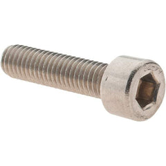 Value Collection - M5x0.80 Metric Coarse Hex Socket Drive, Socket Cap Screw - Grade 316 & Austenitic A4 Stainless Steel, Uncoated, Fully Threaded, 20mm Length Under Head - Makers Industrial Supply