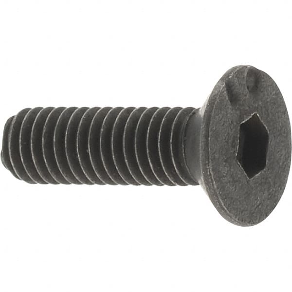 Value Collection - M3x0.50 Metric Coarse Hex Socket Drive, 90° Flat Screw - Grade 12.9 Alloy Steel, Black Oxide Finish, Fully Threaded, 10mm OAL - Makers Industrial Supply