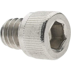 Value Collection - 1/4-20 UNC Hex Socket Drive, Socket Cap Screw - Grade 18-8 Stainless Steel, Uncoated, 1/4" Length Under Head - Makers Industrial Supply