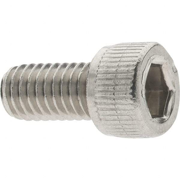 Value Collection - #10-32 UNF Hex Socket Drive, Socket Cap Screw - Grade 316 Stainless Steel, 3/8" Length Under Head - Makers Industrial Supply