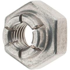 Value Collection - #8-32 UNJC 18-8 Hex Lock Nut with Expanding Flex Top - Makers Industrial Supply