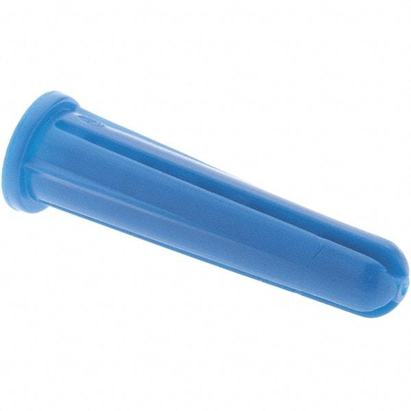 Value Collection - #14 to #16 Screw, 5/16" Diam, 1-1/2" Long, Plug Drywall & Hollow Wall Anchor - Plastic, Use with Concrete/Masonry & Wallboard - Makers Industrial Supply