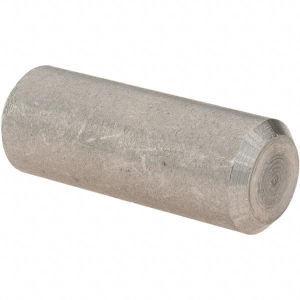 Value Collection - 3/8" Diam x 1" Pin Length 18-8 Stainless Steel Standard Dowel Pin - Bright Finish - Makers Industrial Supply