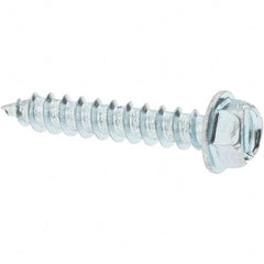 Value Collection - Sheet Metal Screws System of Measurement: Inch Head Type: Hex Washer - Makers Industrial Supply