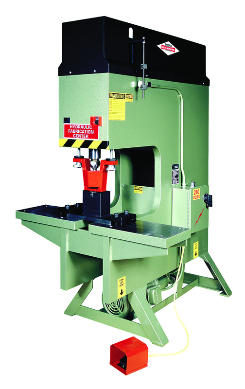 135 Ton - 18" D x 18" H Throat 230V 3PH Twin Hydraulic Punch Press - Makers Industrial Supply