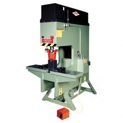 100 Ton - 9" D x 14" H Throat 460V 3PH Twin Hydraulic Punch Press - Makers Industrial Supply