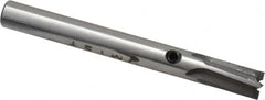 Made in USA - 1/4" Diam, 1/4" Shank, Diam, 4 Flutes, Straight Shank, Interchangeable Pilot Counterbore - Makers Industrial Supply