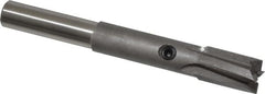 Made in USA - 5/16" Diam, 1/4" Shank, Diam, 4 Flutes, Straight Shank, Interchangeable Pilot Counterbore - Makers Industrial Supply