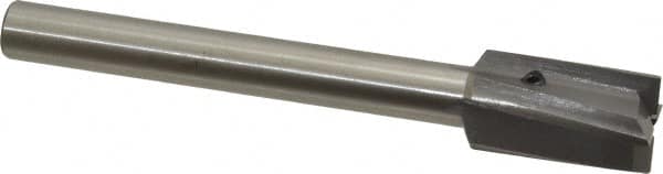 Made in USA - 13/16" Diam, 1/2" Shank, Diam, 4 Flutes, Straight Shank, Interchangeable Pilot Counterbore - Makers Industrial Supply