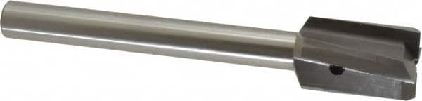 Made in USA - 15/16" Diam, 1/2" Shank, Diam, 4 Flutes, Straight Shank, Interchangeable Pilot Counterbore - Makers Industrial Supply