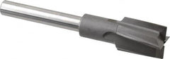 Made in USA - 1-1/16" Diam, 1/2" Shank, Diam, 4 Flutes, Straight Shank, Interchangeable Pilot Counterbore - Makers Industrial Supply