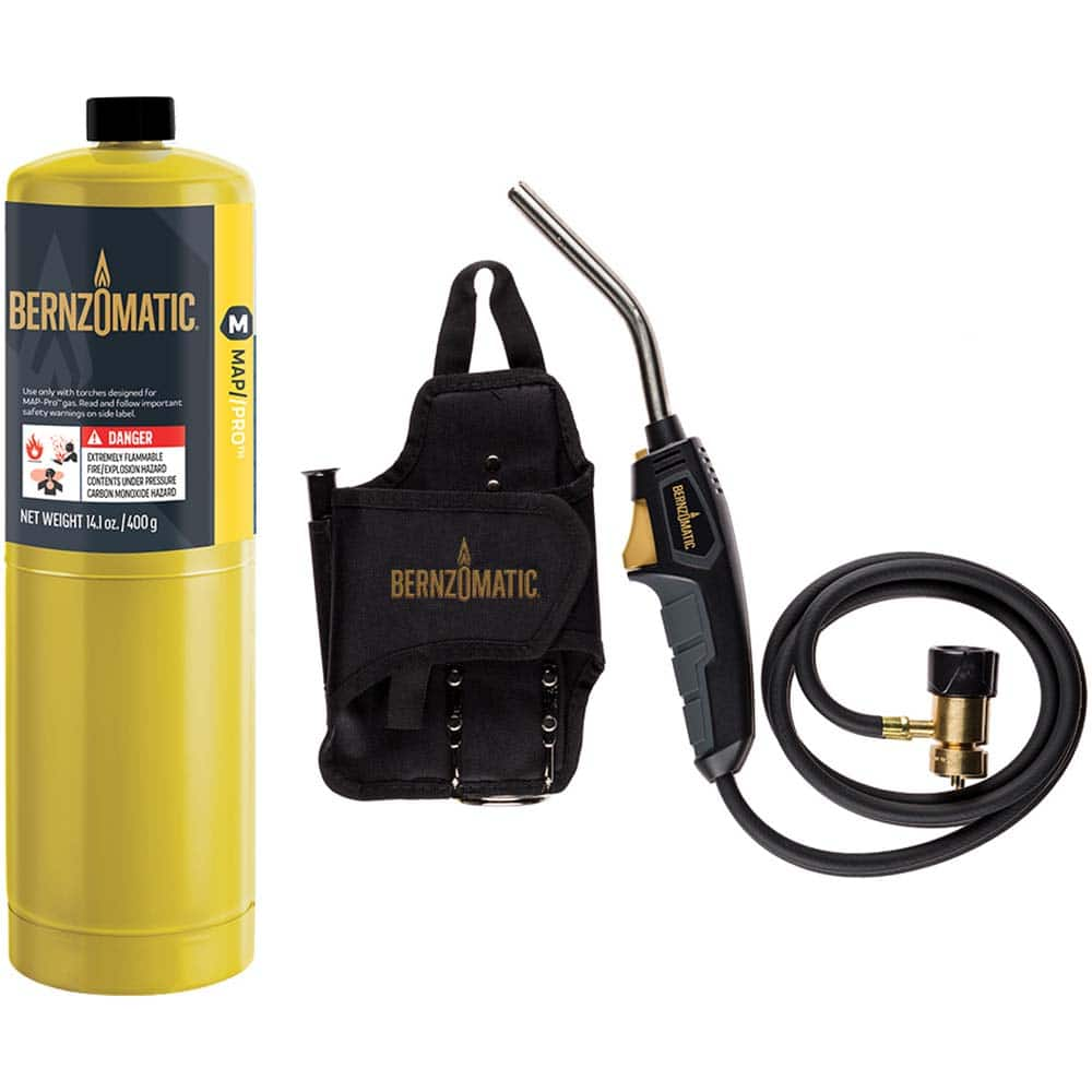 Bernzomatic - Propane & MAPP Torch Kits Type: Trigger Start Max Power Hose Kit Fuel Type: Max Power Propylene M-P-P - Makers Industrial Supply