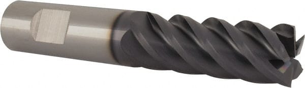 SGS - 5/8" Diam, 1-5/8" Length of Cut, 5/8" Shank Diam, 3-1/2" OAL, 5 Flute Solid Carbide Square End Mill - Makers Industrial Supply