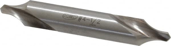 Keo - #4-1/2 Radius Cut 60° Incl Angle High Speed Steel Combo Drill & Countersink - Makers Industrial Supply