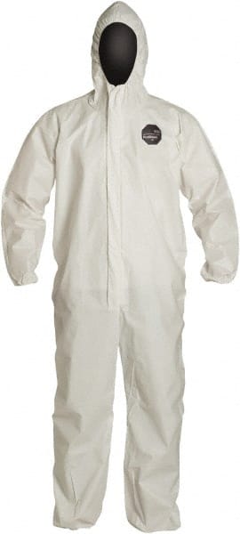 Dupont - 25-Pack Size 2XL Film Laminate General Purpose Coveralls - Makers Industrial Supply