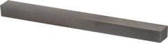 Cleveland - M2 High Speed Steel Square Tool Bit Blank - 3/16" Wide x 3/16" High x 2-1/2" OAL, 2 Beveled Ends, 10° Bevel Angle, Ground - Exact Industrial Supply