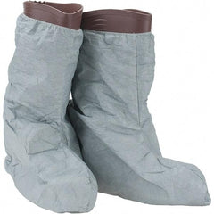 Dupont - Size Universal, ProShield 3, Non-Skid Boot Cover - Grey, Non-Chemical Resistant - Makers Industrial Supply