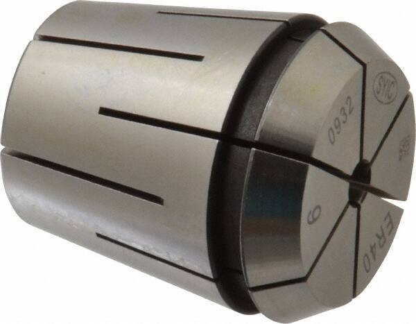 Parlec - 6mm ER40 Coolant Collet - 1.811" OAL, 1.614" Overall Diam - Exact Industrial Supply