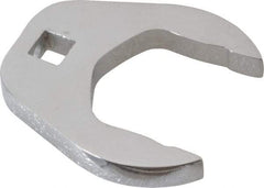 Proto - 1-7/16" 3/8" Drive Chrome Open End Crowfoot Wrench - 2.4" Head Diam x 0.38" Head Thickness - Makers Industrial Supply