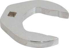 Proto - 2" 3/8" Drive Chrome Open End Crowfoot Wrench - 3.47" Head Diam x 1/2" Head Thickness - Makers Industrial Supply