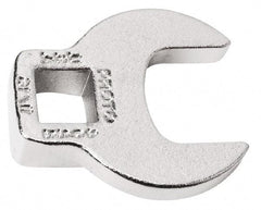 Proto - 3" 3/8" Drive Chrome Open End Crowfoot Wrench - 5.15" Head Diam x 1/2" Head Thickness - Makers Industrial Supply