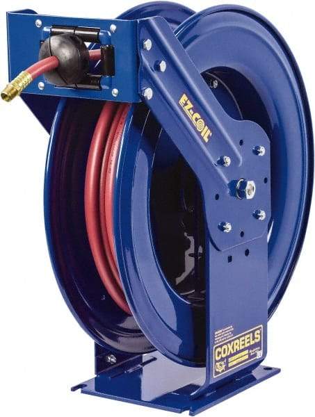 CoxReels - 75' Spring Retractable Hose Reel - 4,000 psi, Hose Included - Makers Industrial Supply