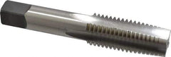 Cleveland - M24x3.00 Metric Coarse 6H 4 Flute Bright Finish High Speed Steel Straight Flute Standard Hand Tap - Taper, Right Hand Thread, 4.906" OAL, 2.22" Thread Length, D8 Limit, Oversize - Exact Industrial Supply