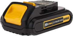 DeWALT - 20 Volt Lithium-Ion Power Tool Battery - 1.5 Ahr Capacity, 1/2 hr Charge Time, Series 20V Max - Makers Industrial Supply