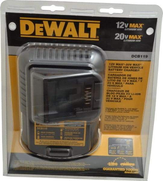 DeWALT - 12V & 20V Max Battery Charger - 7 Amps In/3 Amps Out - Makers Industrial Supply