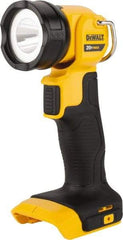 DeWALT - 20 Volts, 110 Lumens, Cordless Flashlight - White, Up to 25 hr Run Time - Makers Industrial Supply