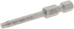 Sandvik Coromant - IP15 Torx Plus Drive Bit for Milling Cutters - IP15 Torx Plus Drive - Makers Industrial Supply