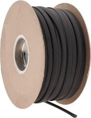 Techflex - Black Braided Expandable Cable Sleeve - 500' Coil Length, -103 to 257°F - Makers Industrial Supply