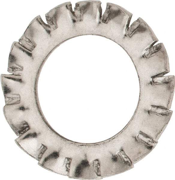 Value Collection - M10 Screw, 10.5mm ID, Stainless Steel External Tooth Lock Washer - 18mm OD, Uncoated, Grade 316 & Austenitic A4 - Makers Industrial Supply