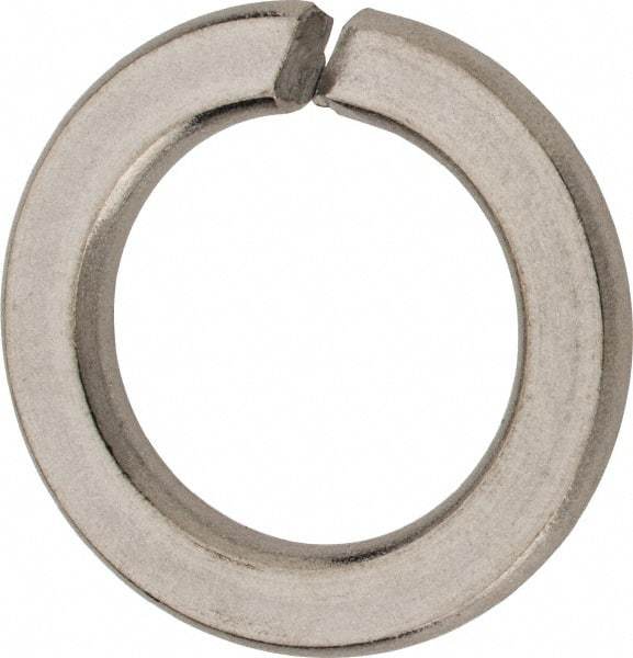 Value Collection - M18, 18.2mm ID, 29.4mm OD, 3.5mm Thick Split Lock Washer - 316 Austenitic Grade A4 Stainless Steel, Uncoated, 18.2mm Min ID, 19mm Max ID, 29.4mm Max OD - Makers Industrial Supply