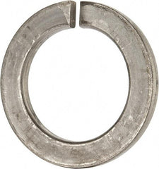 Value Collection - M48, 49mm ID, 75mm OD, 7mm Thick Split Lock Washer - 316 Austenitic Grade A4 Stainless Steel, Uncoated, 49mm Min ID, 50.5mm Max ID, 75mm Max OD - Makers Industrial Supply