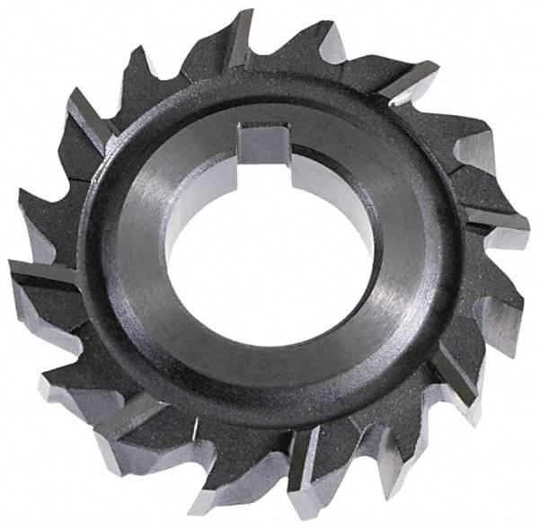 Keo - 5" Diam x 7/16" Width of Cut, 24 Teeth, High Speed Steel Side Milling Cutter - Staggered Teeth, Uncoated - Makers Industrial Supply